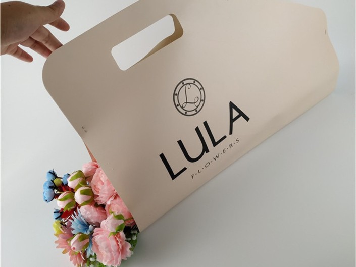 Custom Flower Paper Packaging Bags