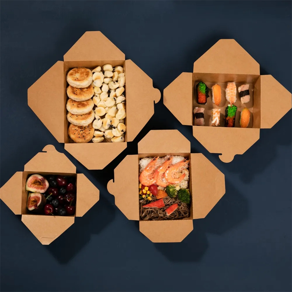 Take away paper boxes