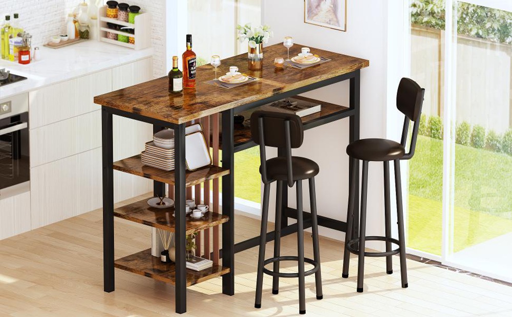 bar table and stool set