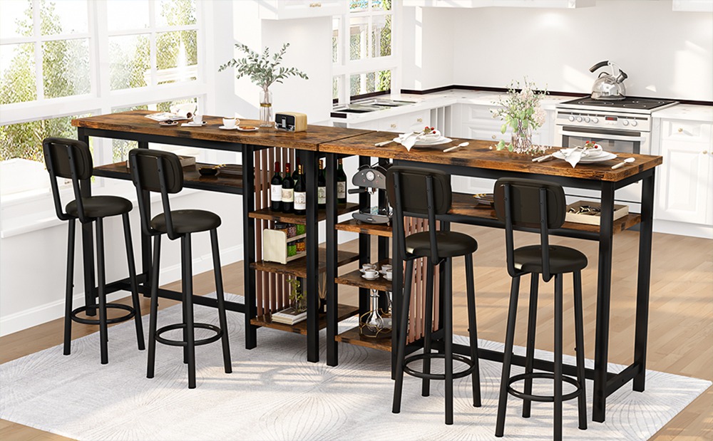 bar table and stool set