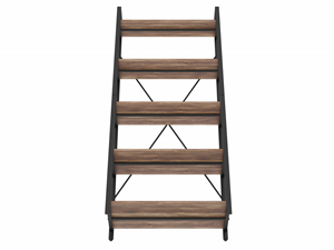 industrial ladder bookshelf