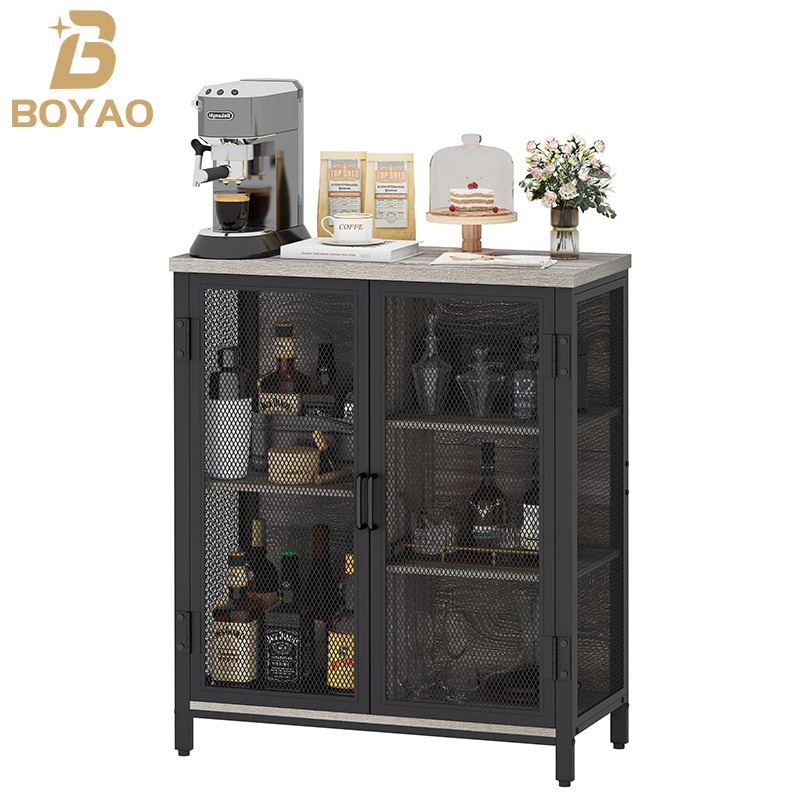 Bufet Sempit Tinggi dan Kabinet Sideboard untuk Ruang Tamu