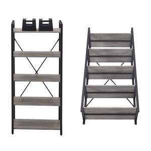 5 tiers bookcase