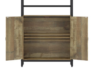 industrial bookcase