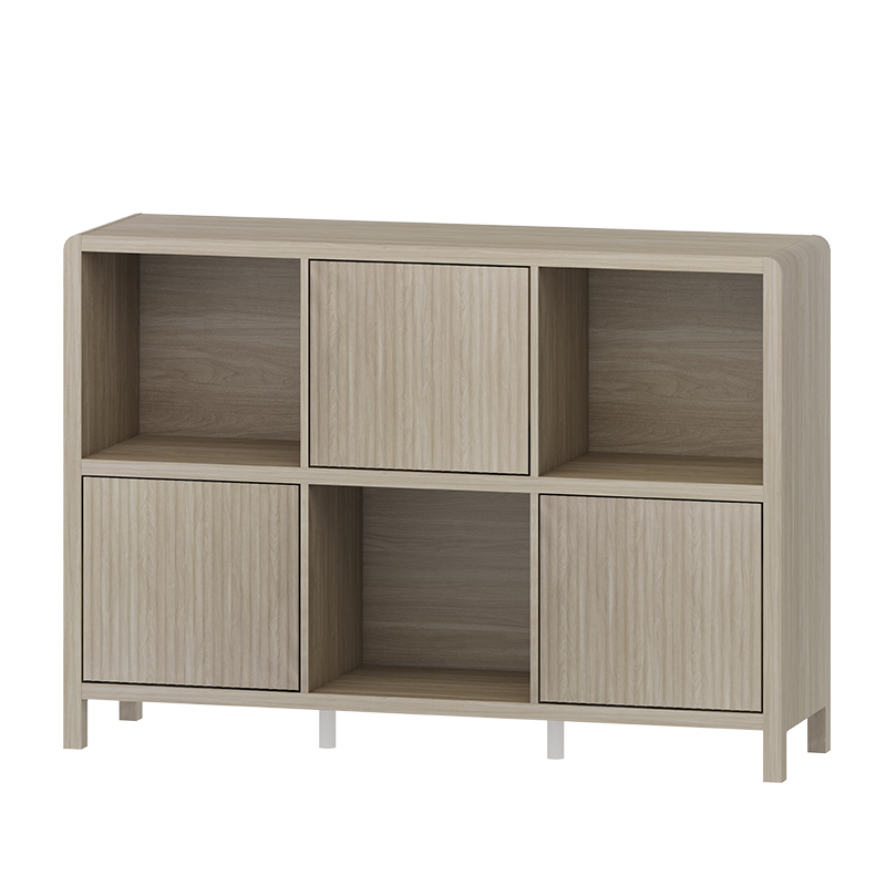 6 Cubes Horizontal Bookshelf for Home Library