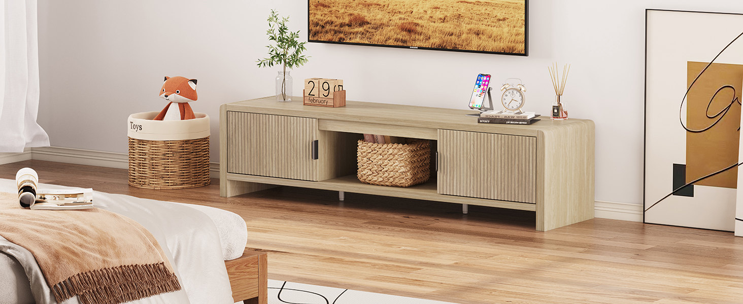 long media console
