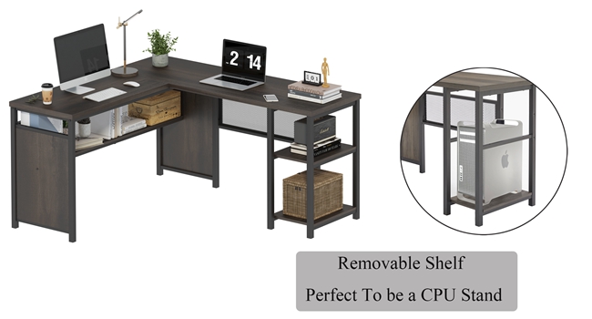 computer desk with shelves computer desk with shelves