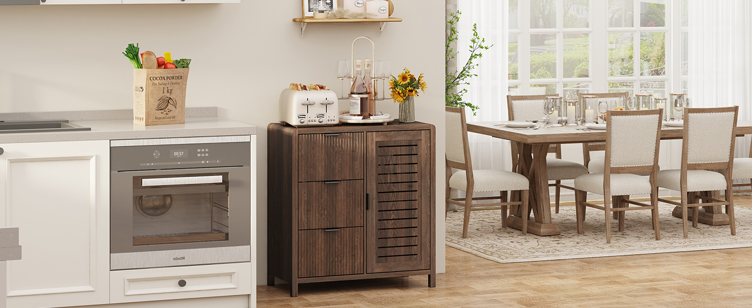 buffet table