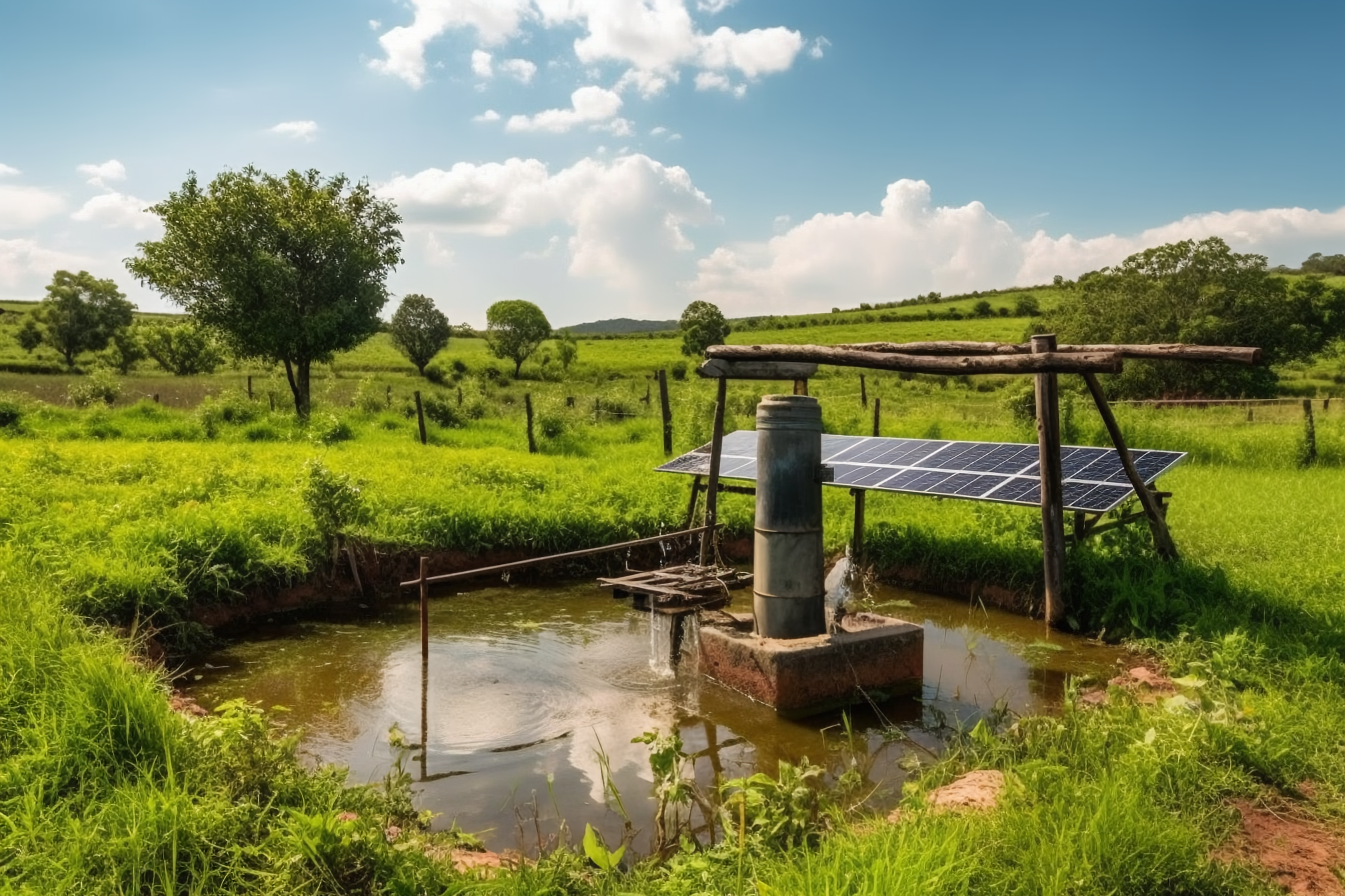 solar powered pump