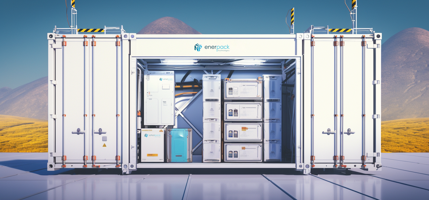 Central elétrica do sistema de armazenamento de energia da bateria