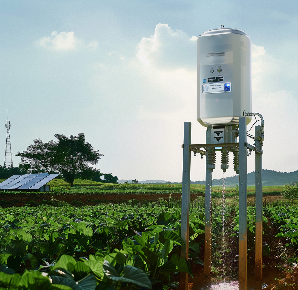 Zonnepaneel aangedreven energiewaterpomp