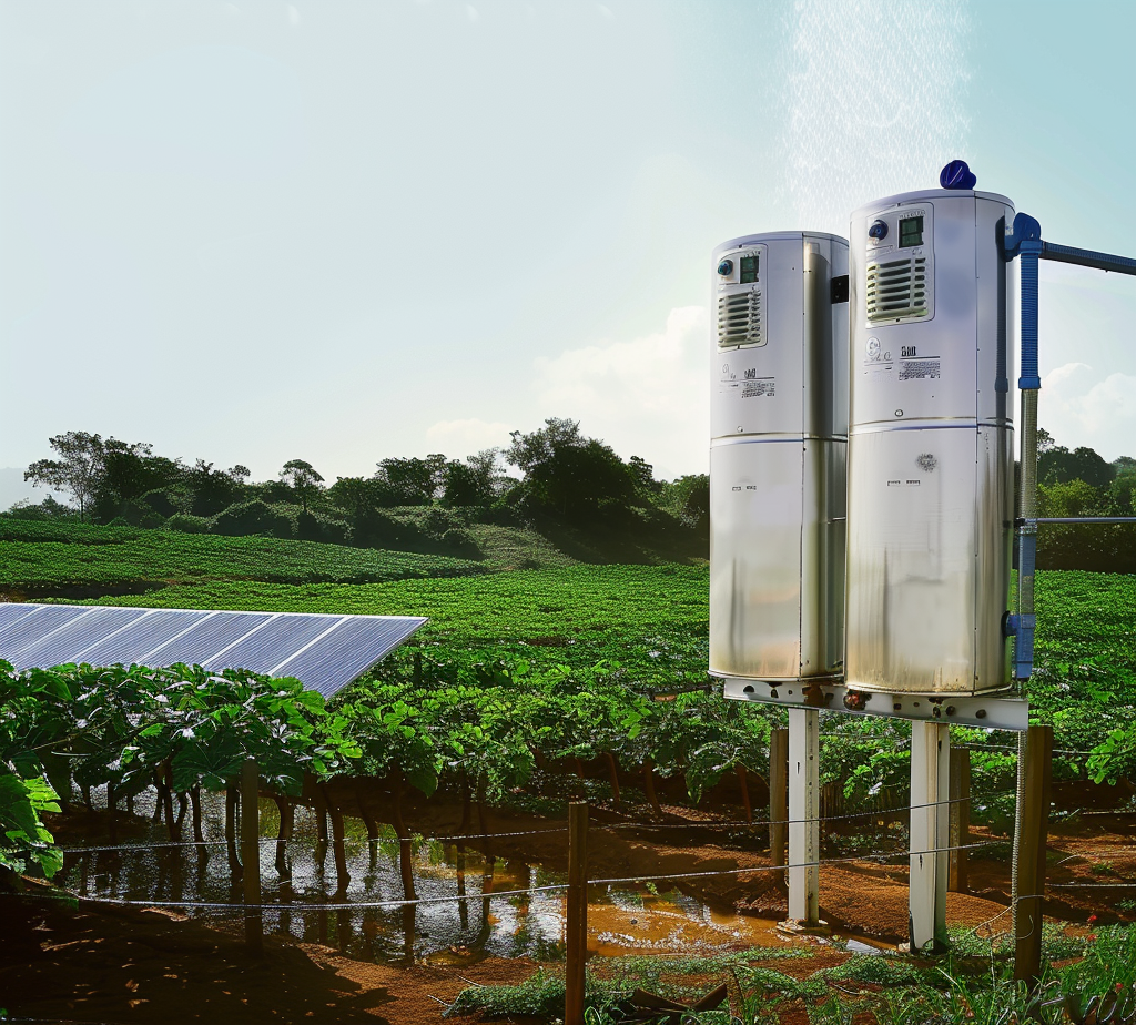 Bomba de agua con energía alimentada por panel solar