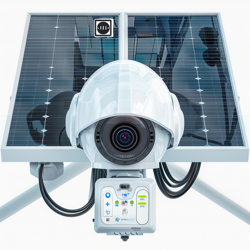 Telecamera CCTV wireless alimentata da telecamera di sicurezza solare