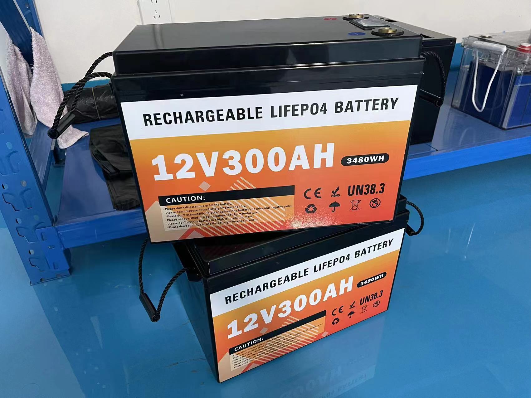 Lifepo4-batterij 12v 300ah