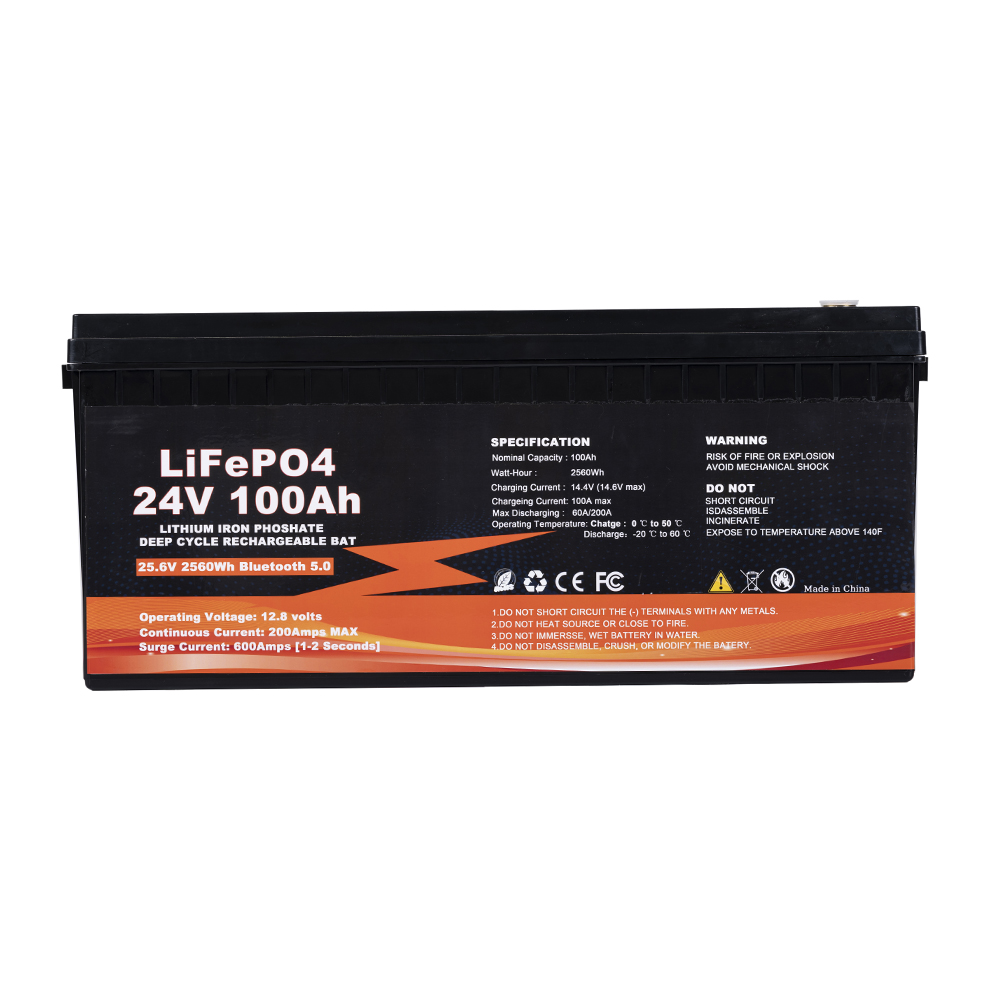Lifepo4-Batterie 24 V 100 Ah