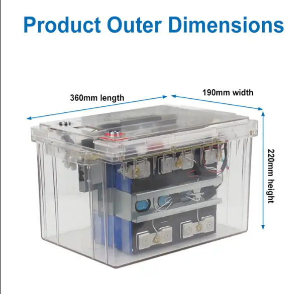DIY 태양열 구동 휴대용 방수 배터리 상자