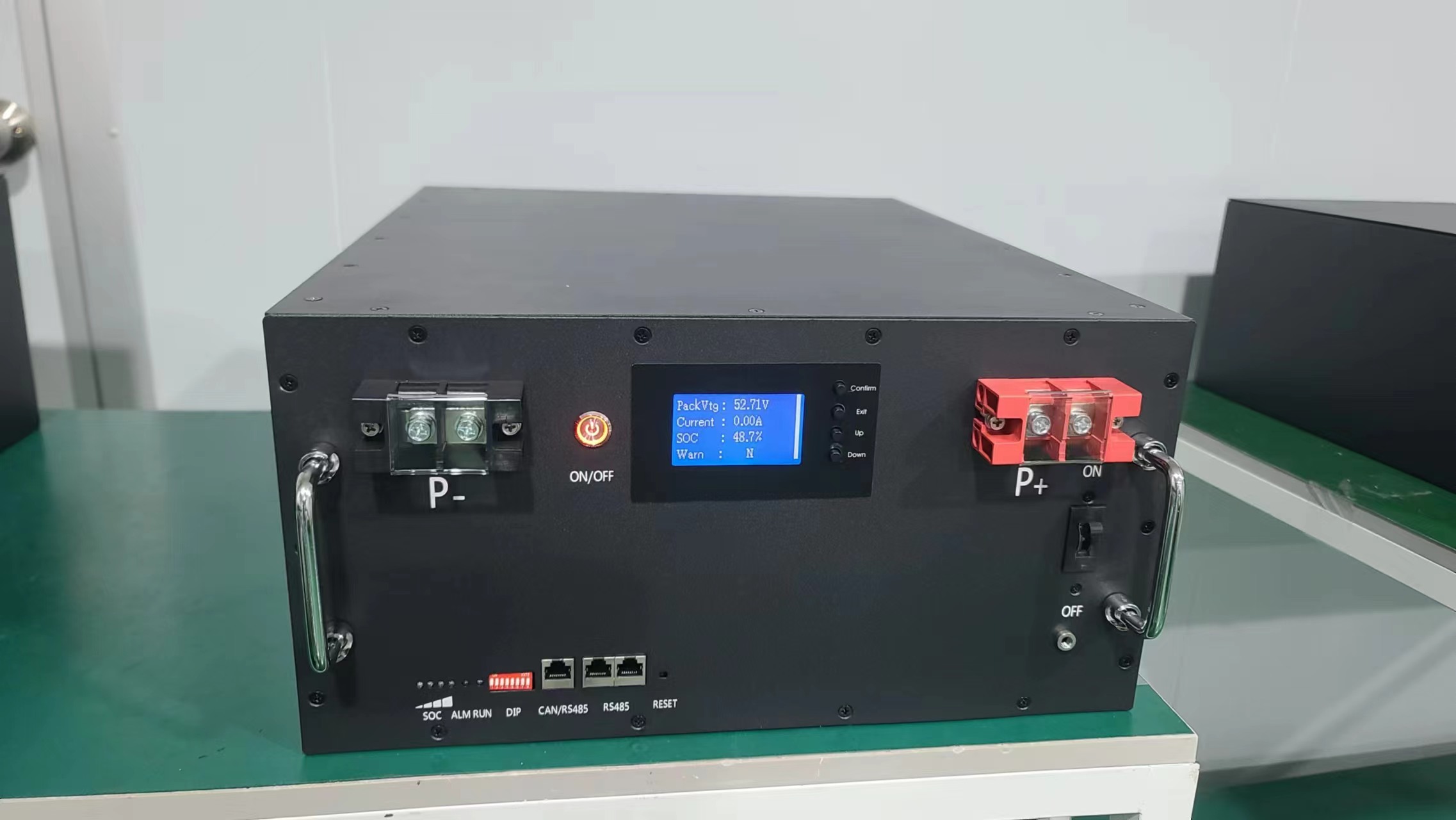 Paquete de energía de celda de fosfato de hierro y litio Lifepo4 48V 100AH