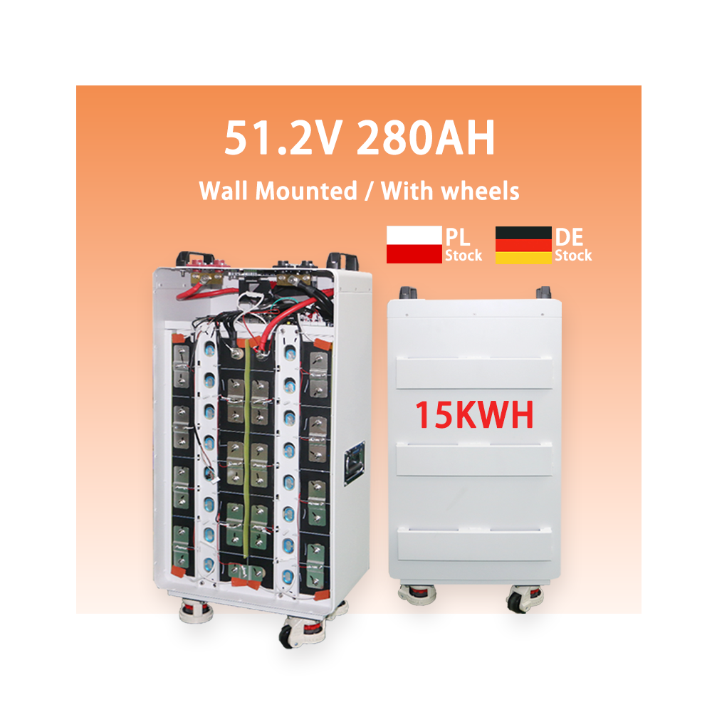 Batteria Lifepo4 51,2 V 250 Ah agli ioni di litio ricaricabile, montaggio a parete