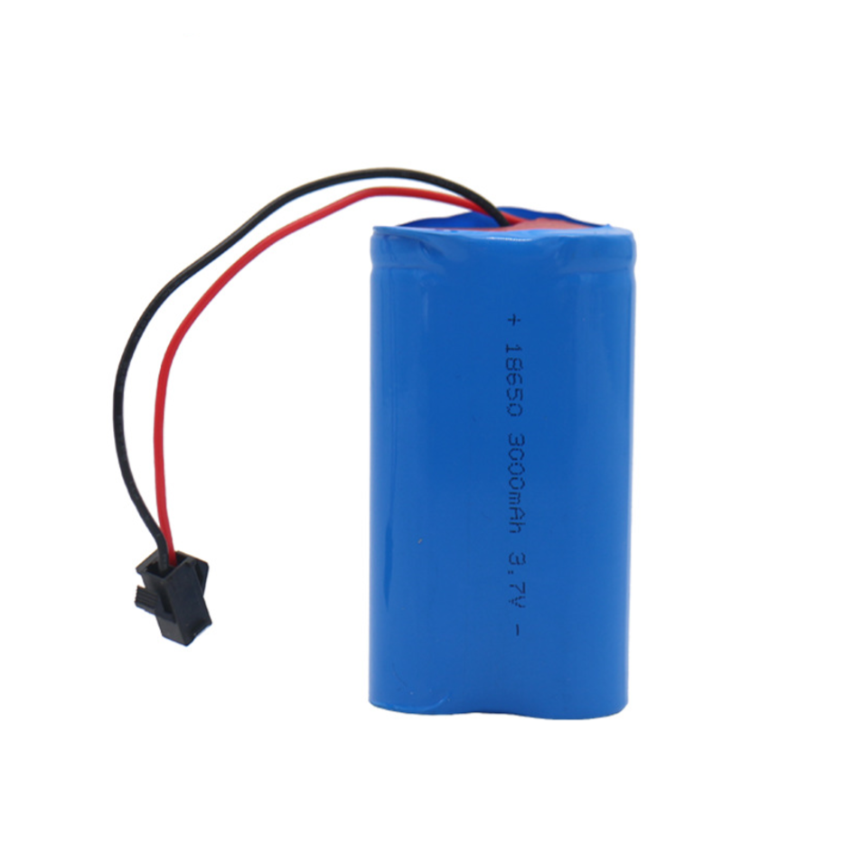 Bateria de lítio 18650 3,7 V bateria recarregável 1800 mAh 2000 mAh 2200 mAh