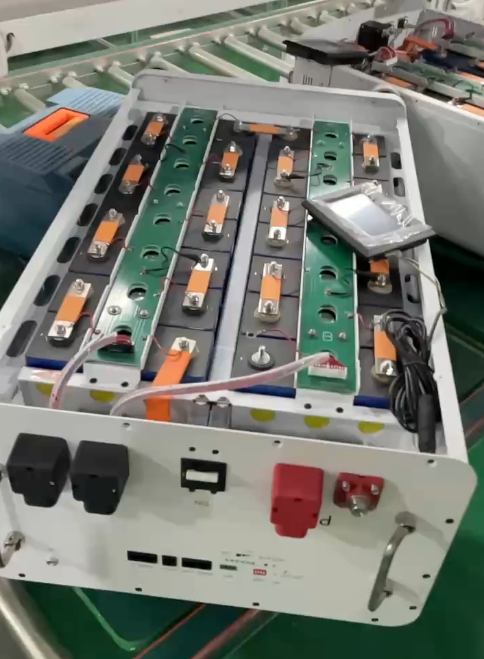 Lithium iron phosphate battery factory display