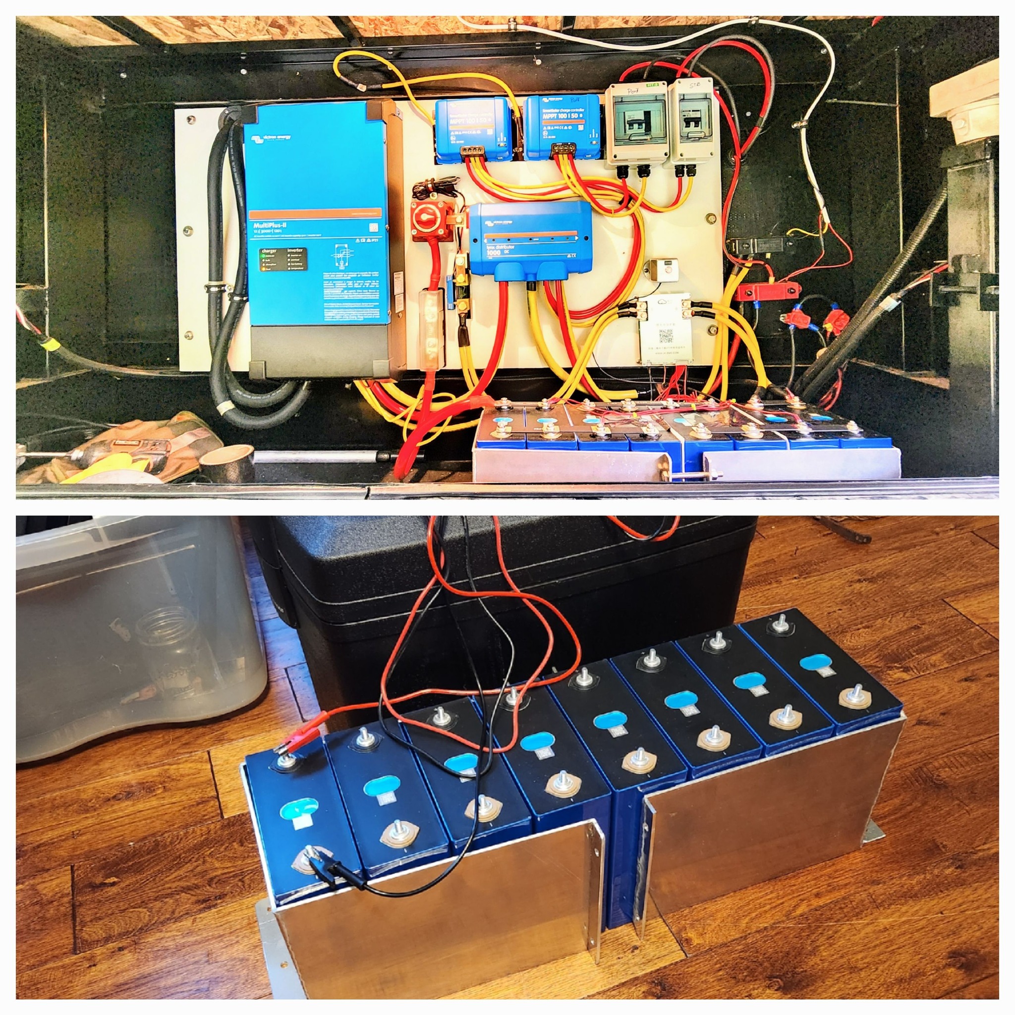 Paquete de baterías LiFePO4 de 12 V y 600 Ah