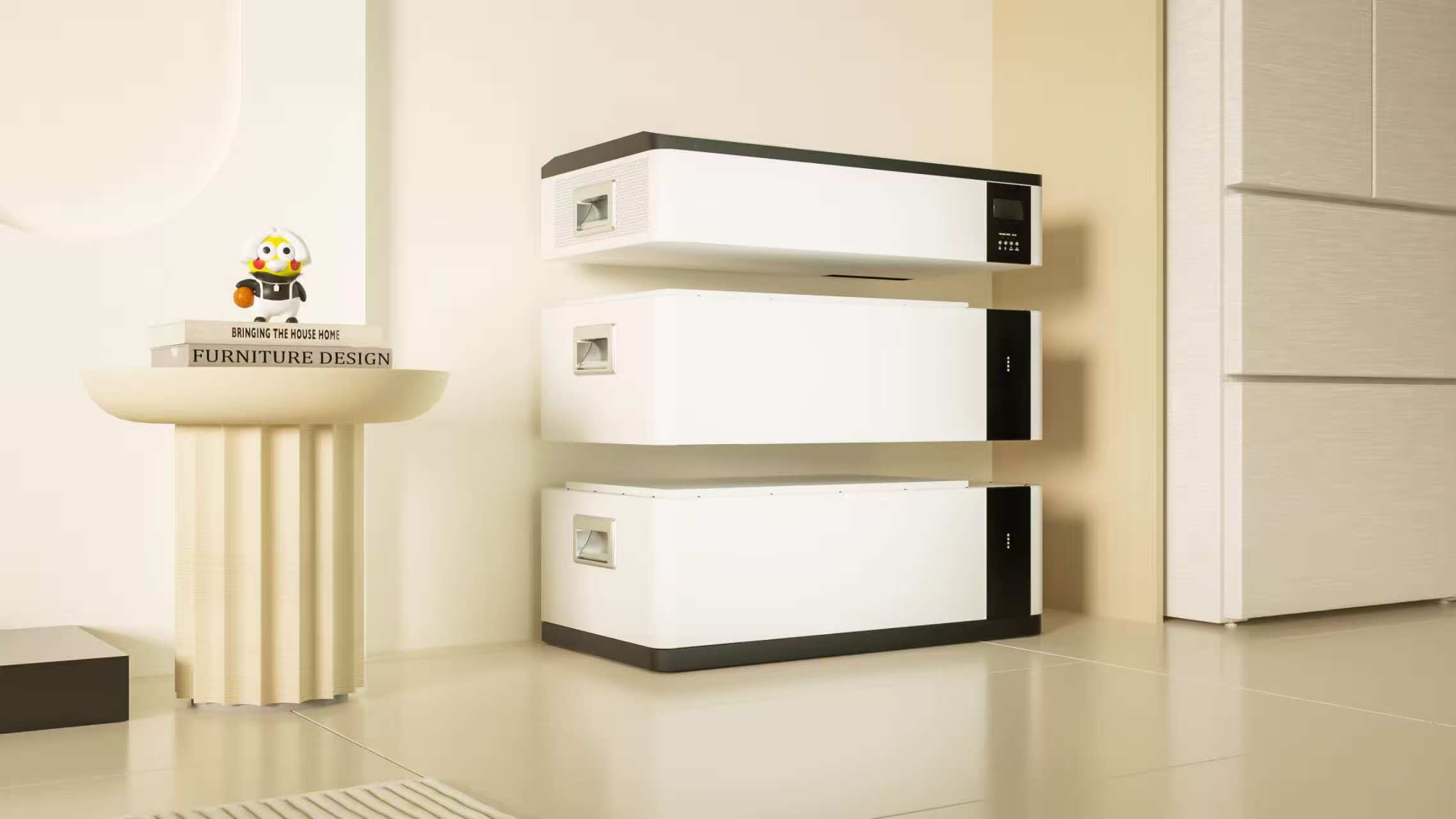 Centrale elettrica ad alta efficienza con batteria LiFePO4 da 15 kW/30 kW, inverter ibrido, sistema all-in-one