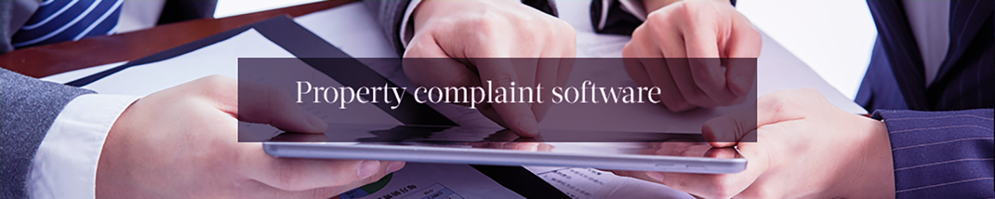 Property complaint software