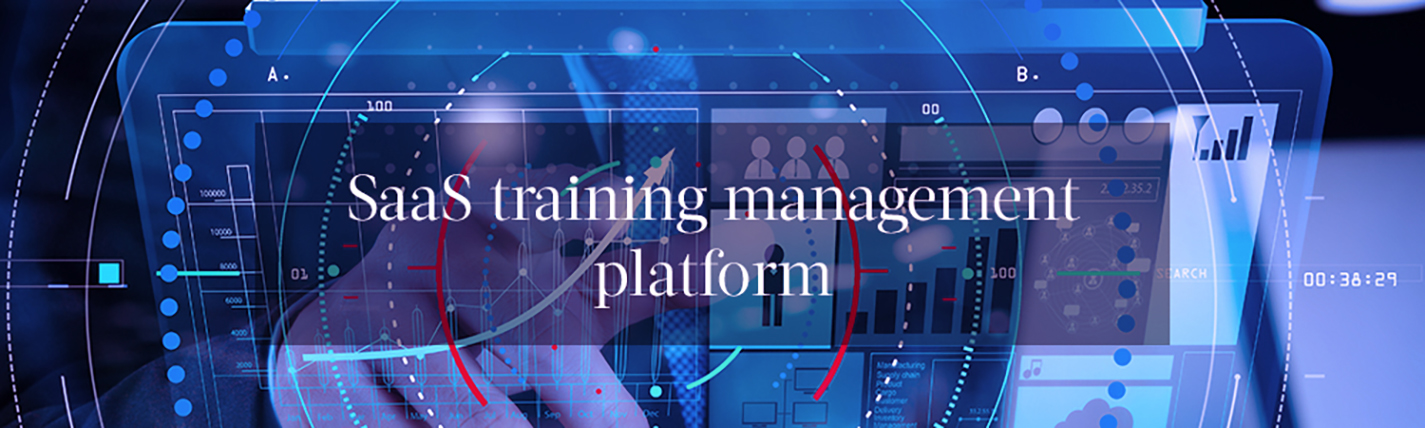 SaaS training management platform