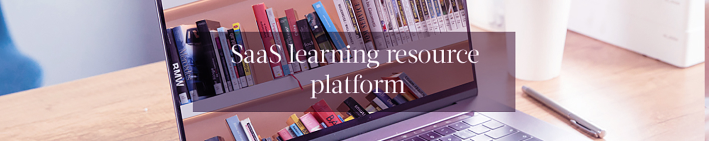 SaaS learning resource platform