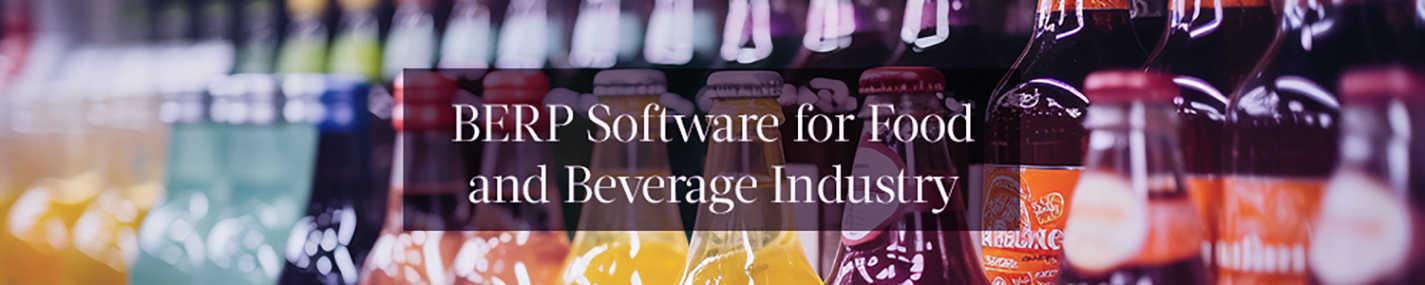 ERP Software for Food and Beverage Industry