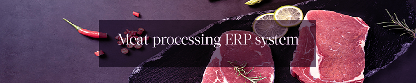 Meat processing ERP system