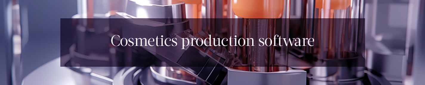 Cosmetics production software