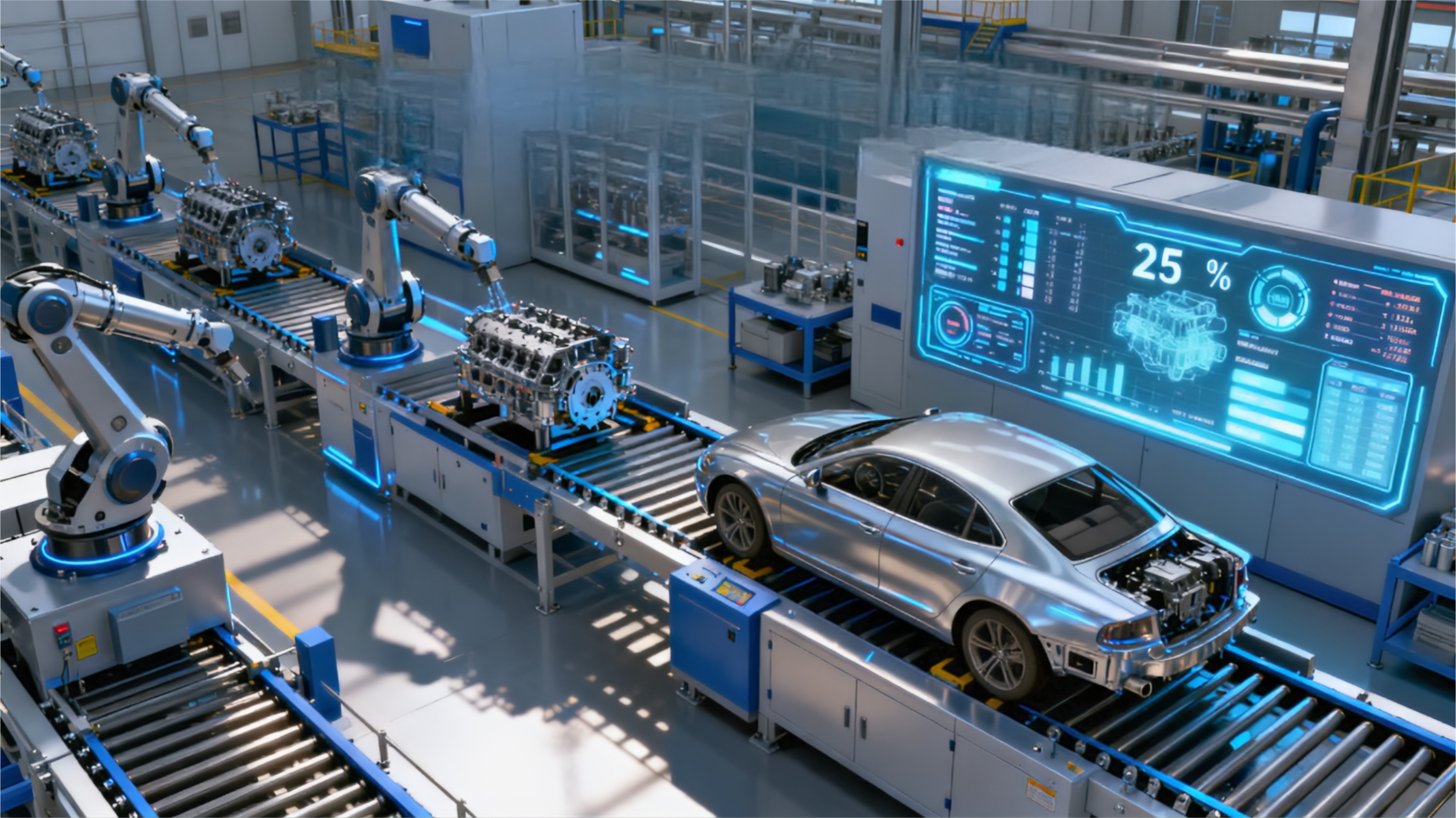 AI-Powered Factory Simulation