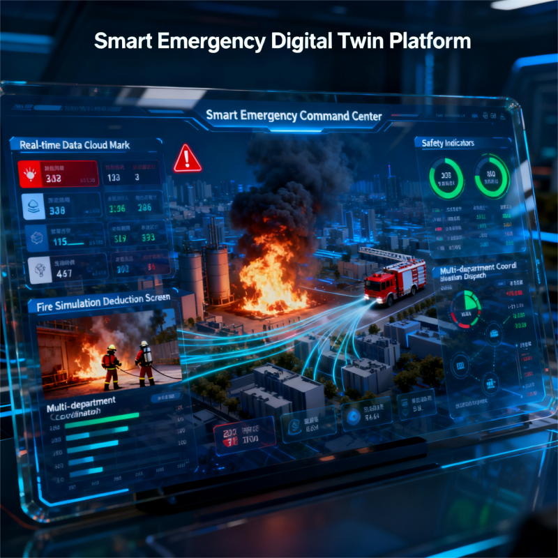 Smart Emergency Management Digital Twin Platform