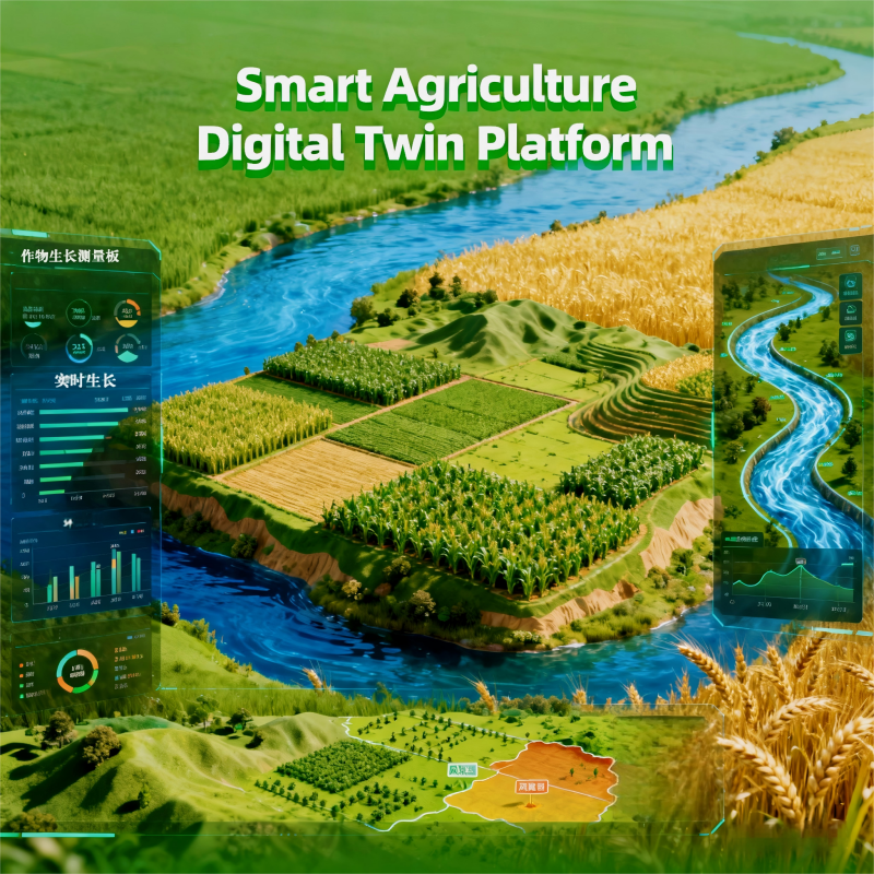 Supply High Quality Smart Agriculture Digital Twin Platform Customized ...