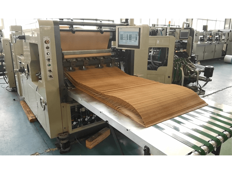 Supply 780mm Fanfold kraft paper folding machine to convert z type