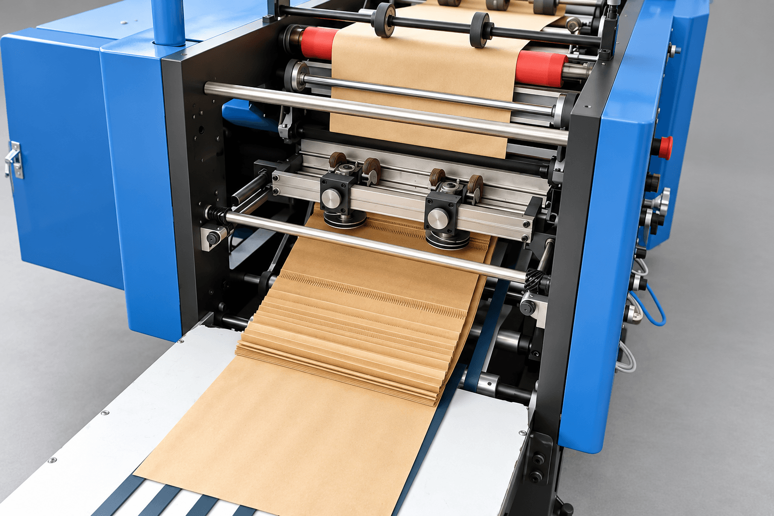380mm Z fold paper machine configuration; fanfold folding machine fold length; kraft paper
