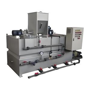 Several dosing methods of polyacrylamide