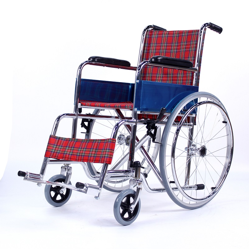 Children Lightweight Steel Pediatric Wheelchair