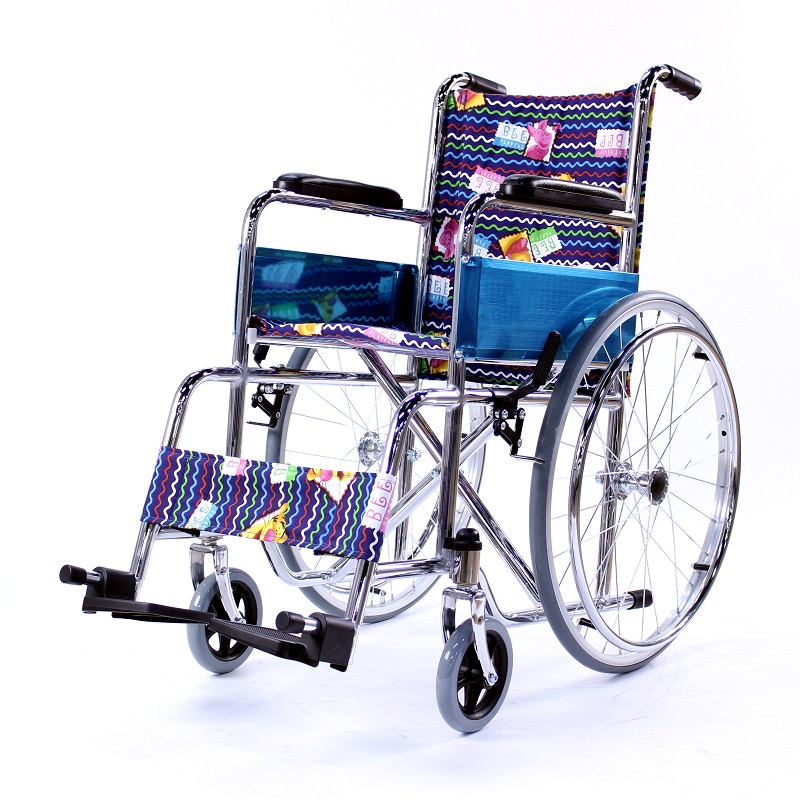 Children Lightweight Steel Pediatric Wheelchair
