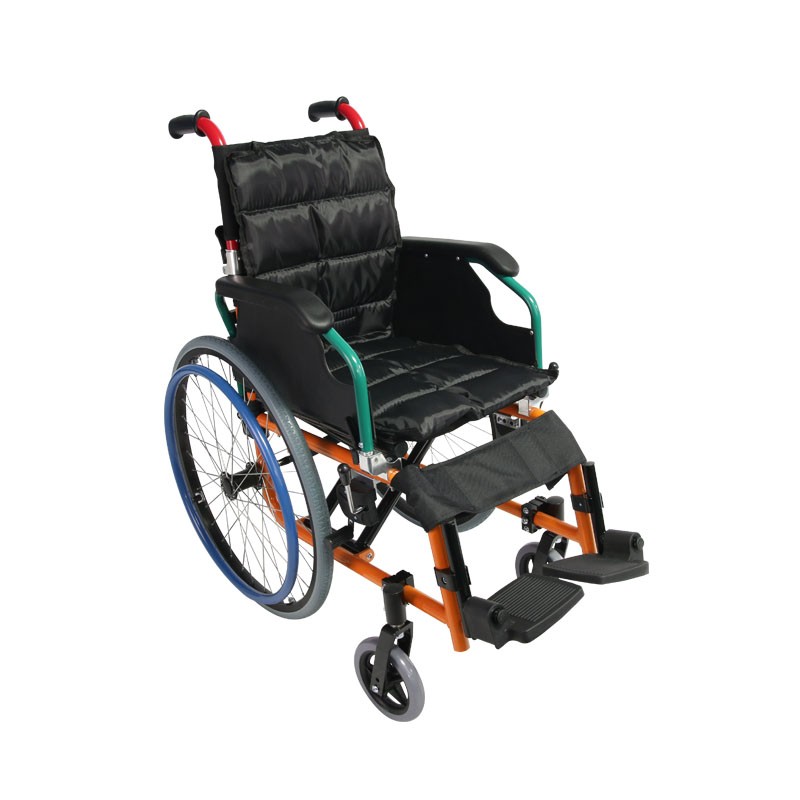 Children Wheelchair With Elevating Legrest