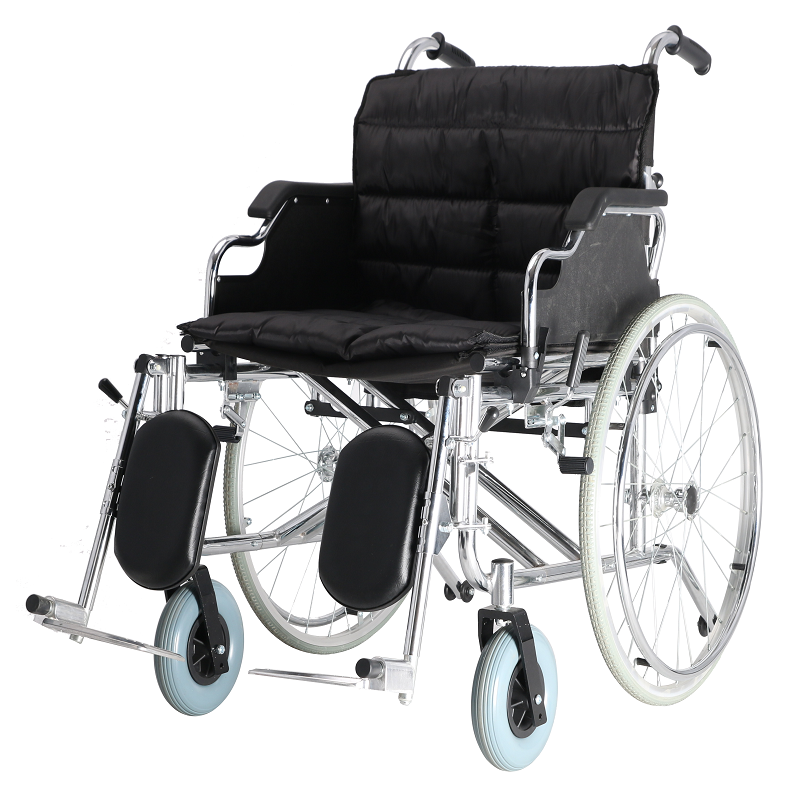 Bariatric Folding Steel Manual Wheelchair