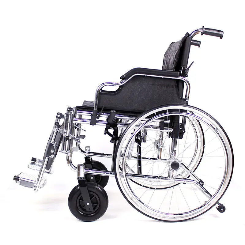 Bariatric Folding Steel Manual Wheelchair