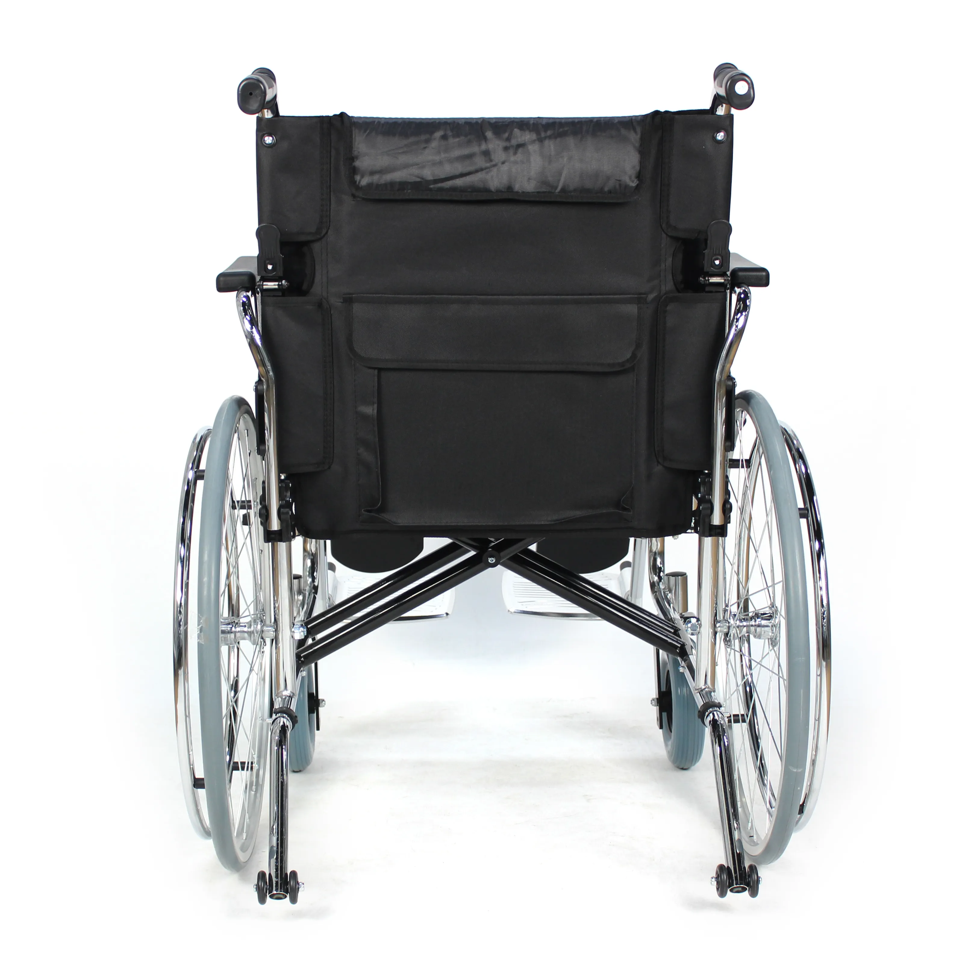Bariatric Folding Steel Manual Wheelchair