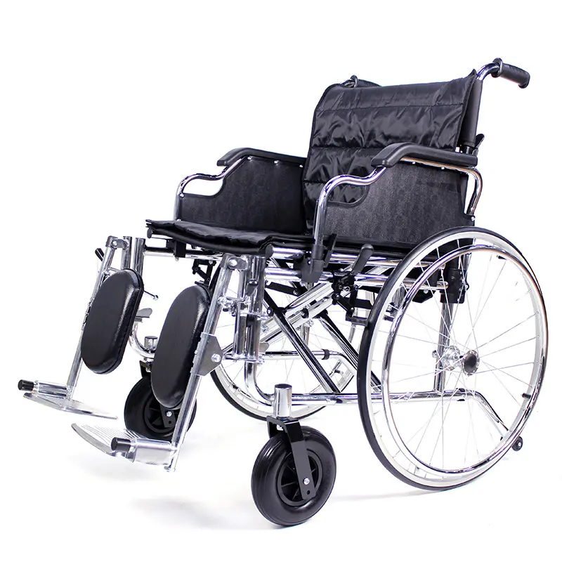 Bariatric Folding Steel Manual Wheelchair