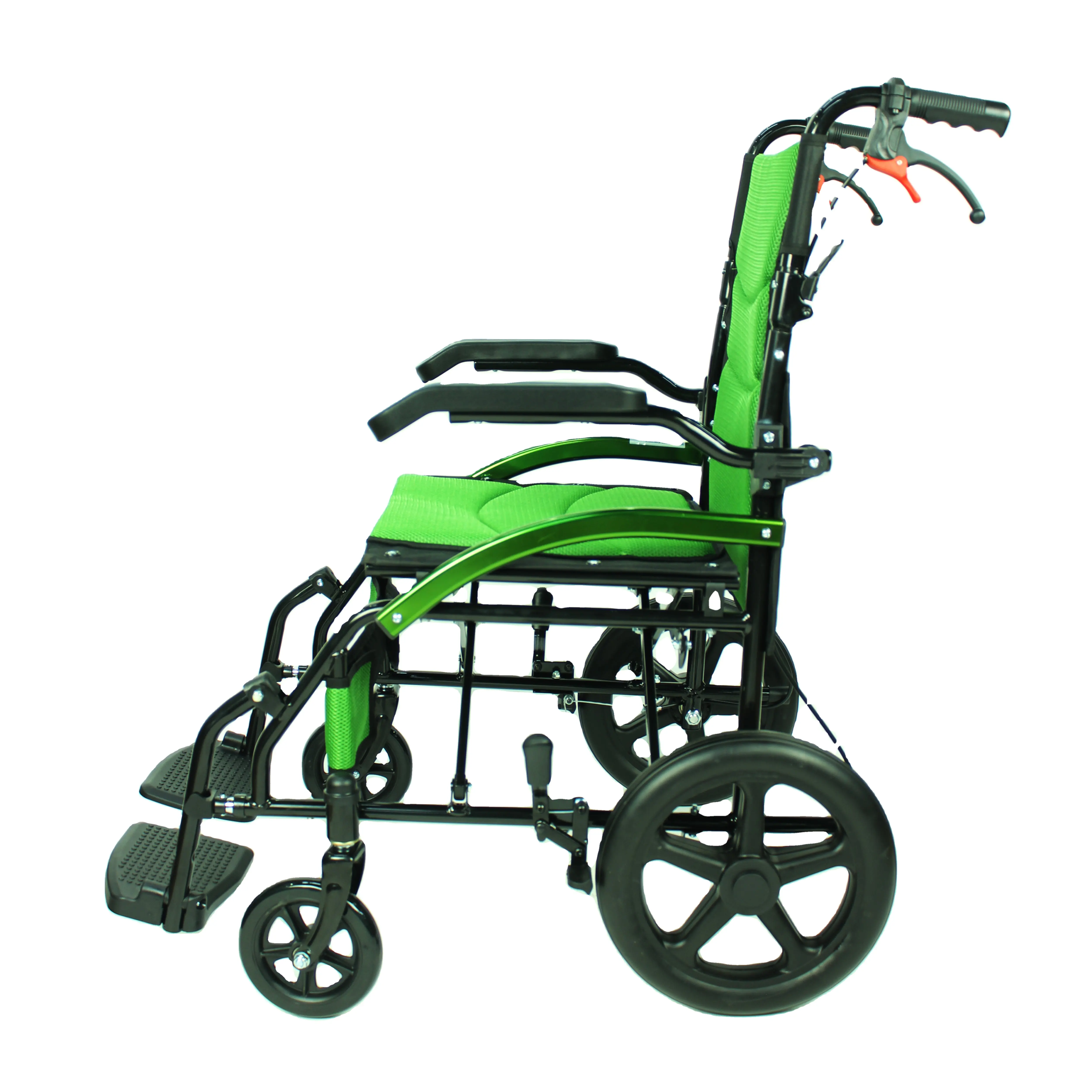 Floding Backrest Aluminium Transit Chair
