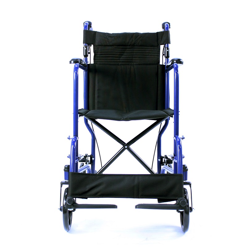 Hospital Portable Steel Transit Wheelchair