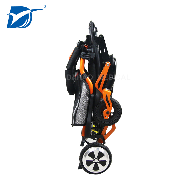 Aluminum Folding Children Electric Wheelchair