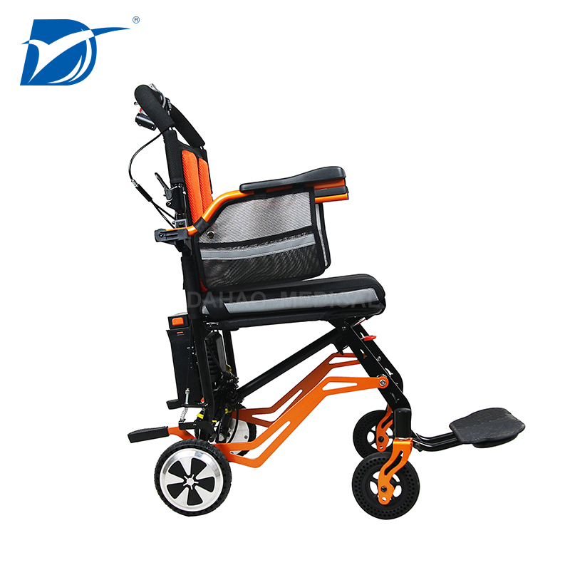 Aluminum Folding Children Electric Wheelchair