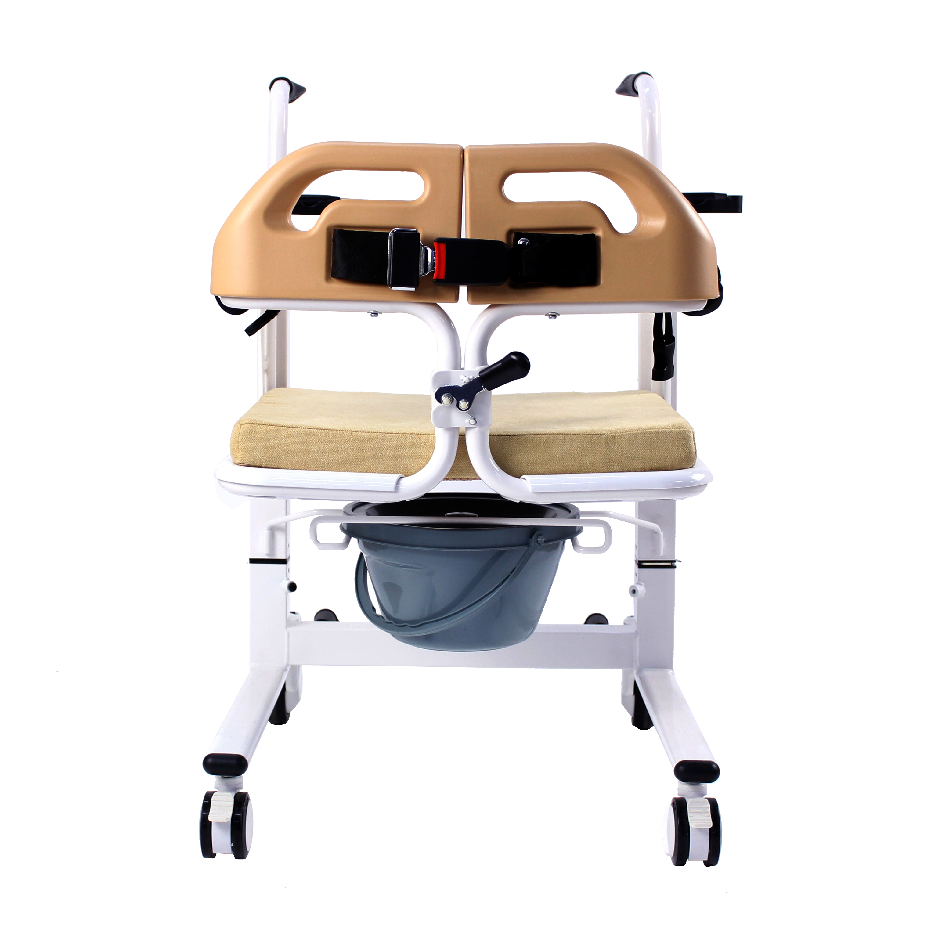 Heavy Duty Manual Patient Lift Transfer Chair